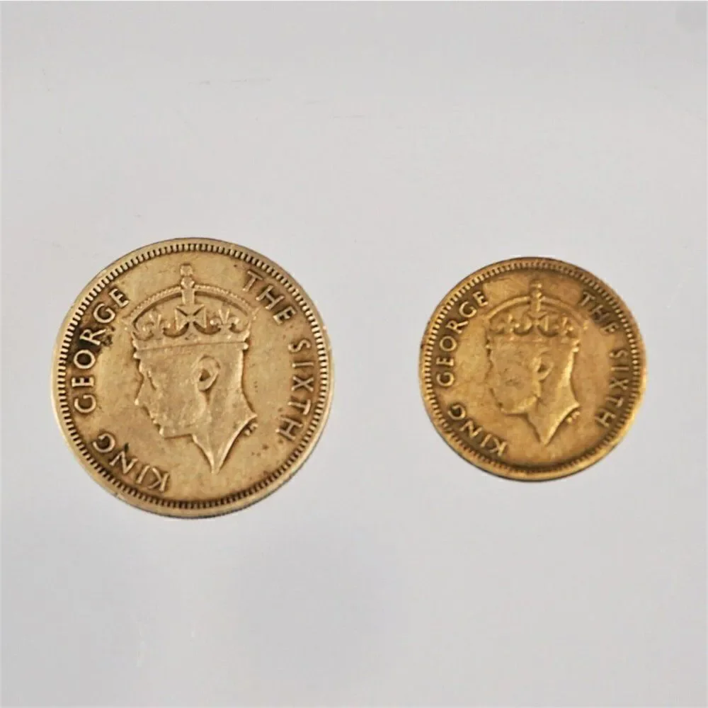 1948 - 1980 Hong Kong Coins Lot Of  10 Different Denominations Dollars And Cents